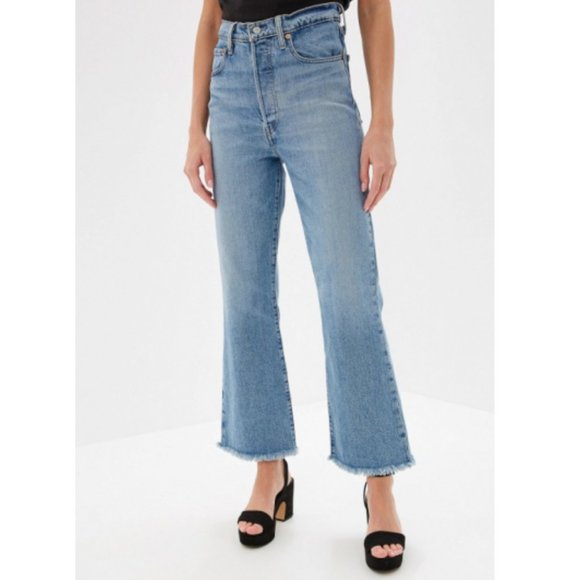 Levi's Denim - Levi's Ribcage High Waist Cropped Flare Jeans NWT